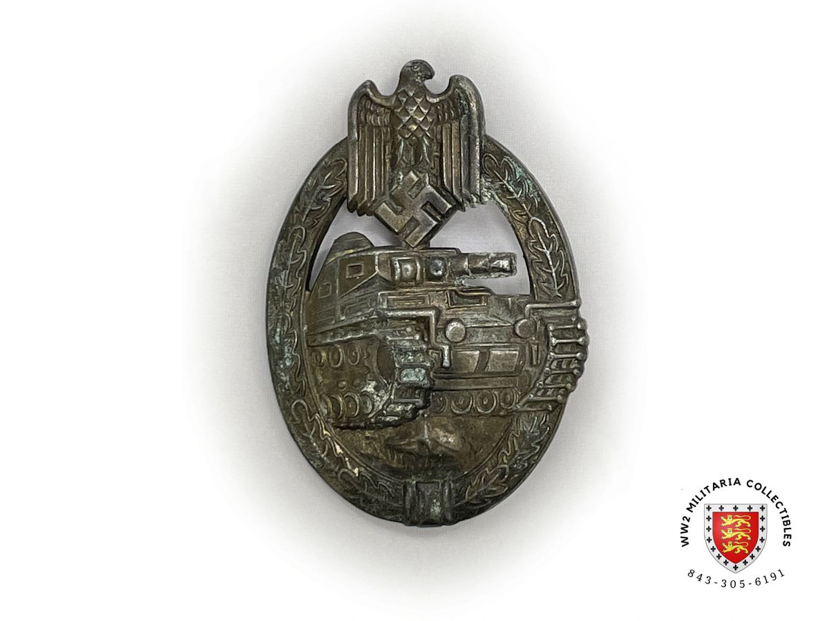 WW2 German Panzer Badge By Frank Reif Stuttgart ww2-german-panzer-badge-by-frank-reif-stuttgart